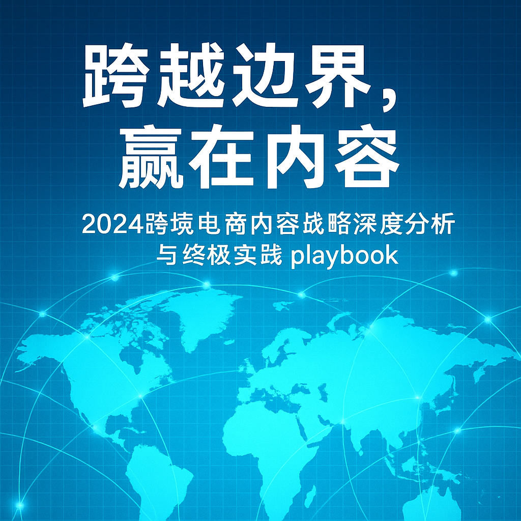 跨越边界，赢在内容：2025跨境电商内容战略深度分析与终极实践 playbook